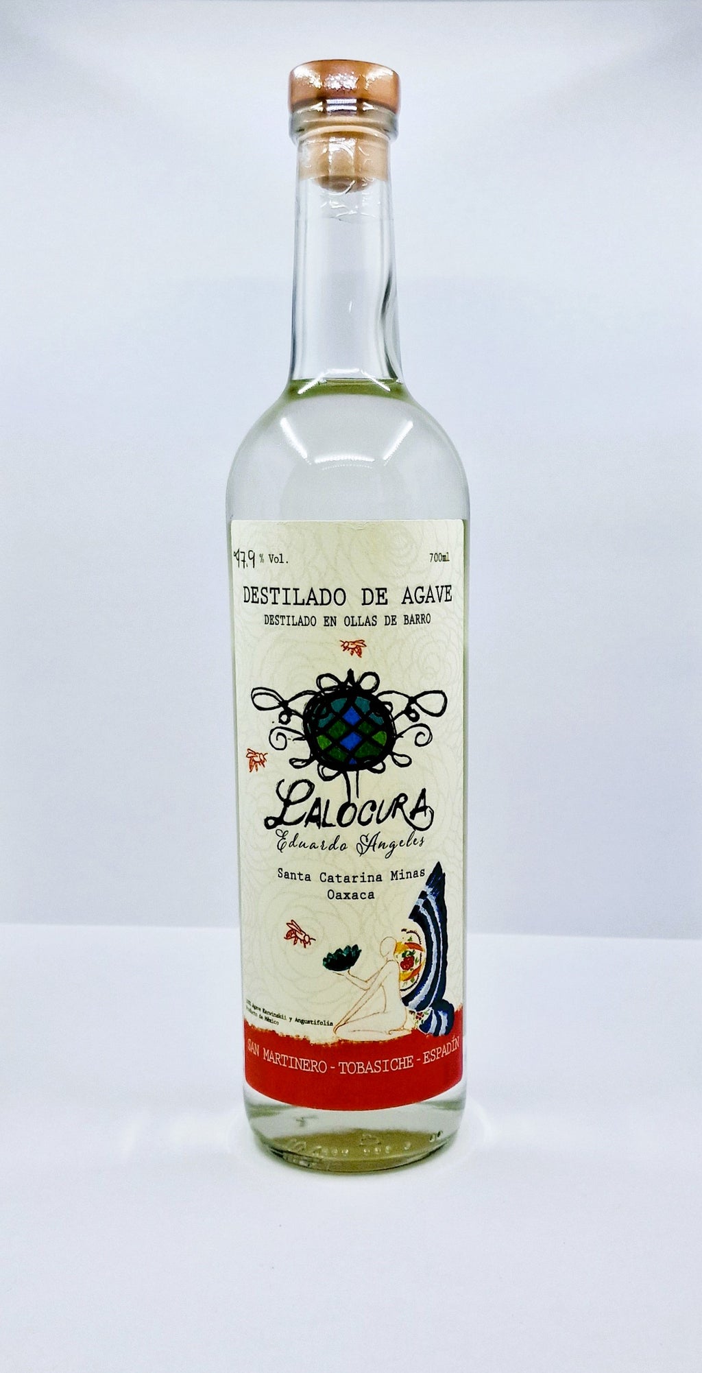 Lalocura Mezcal San Martinero Tobasiche Espadin