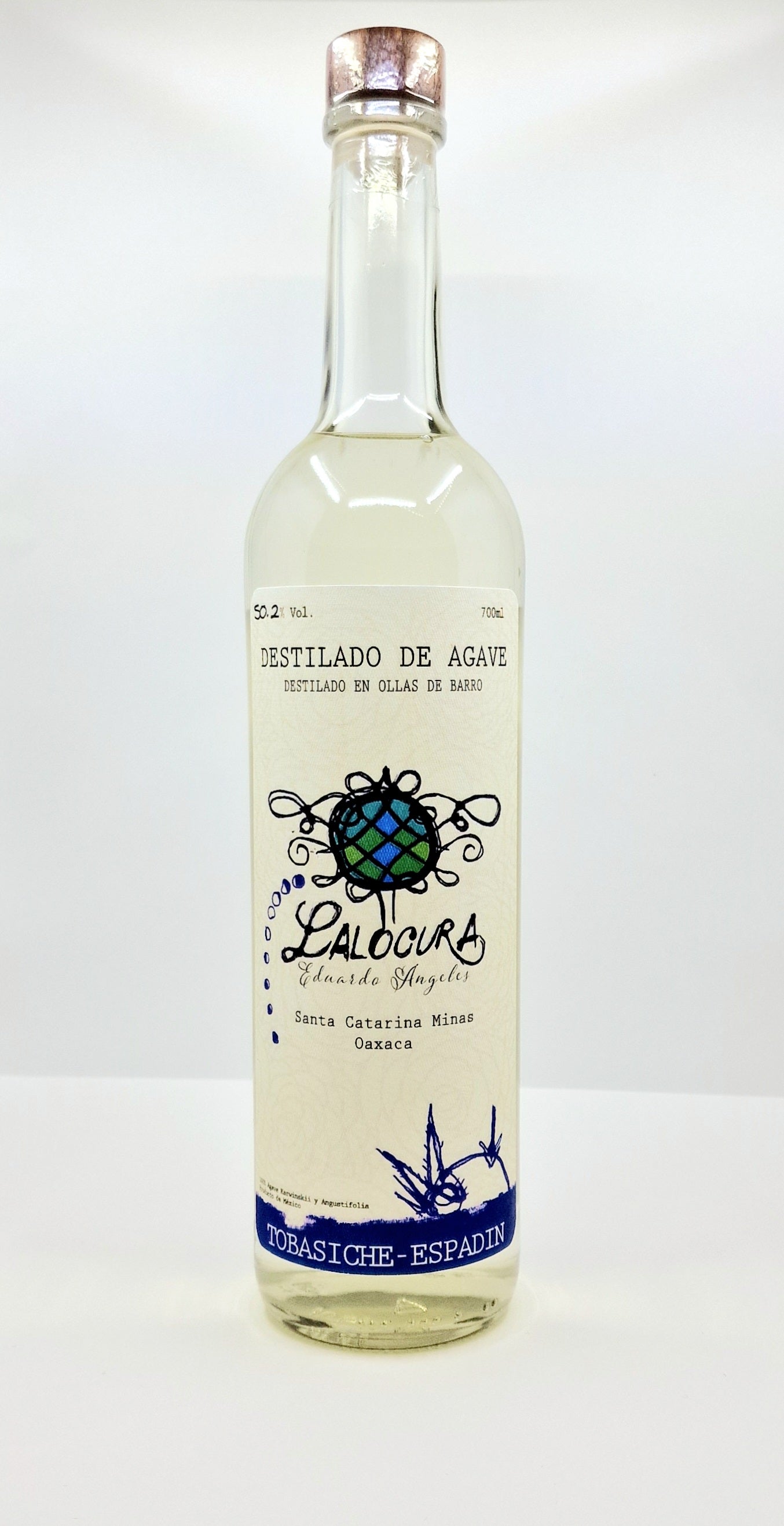Tobasiche Espadin Mezcal Lalocura Kopen
