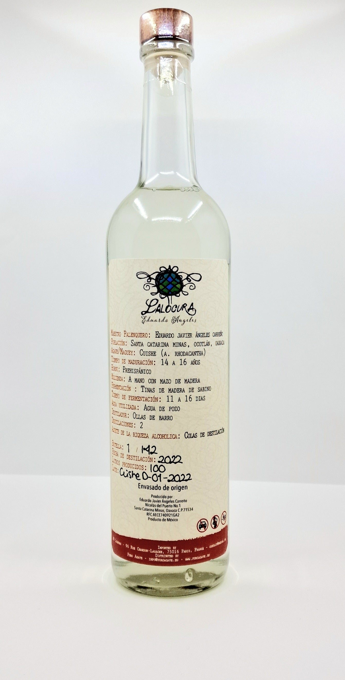 Cuixe Lalocura Mezcal kopen