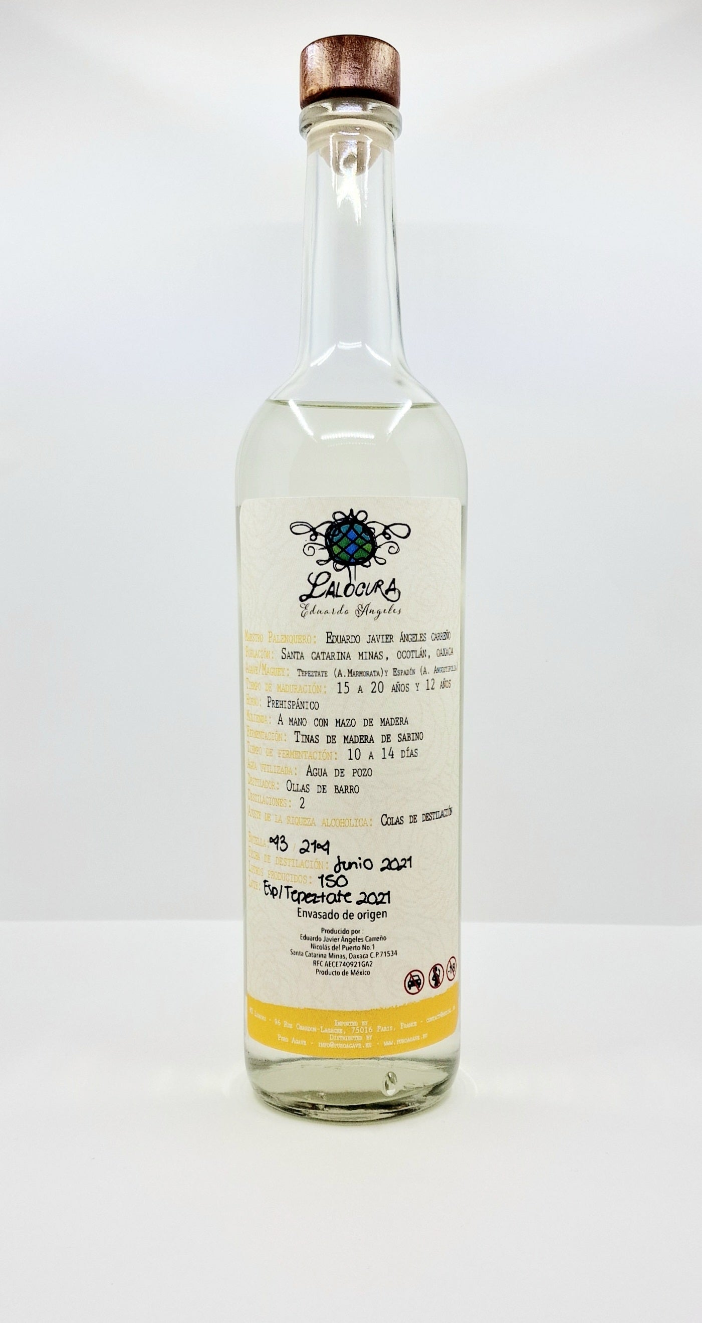 Tepextate Espadin Lalocura Mezcal