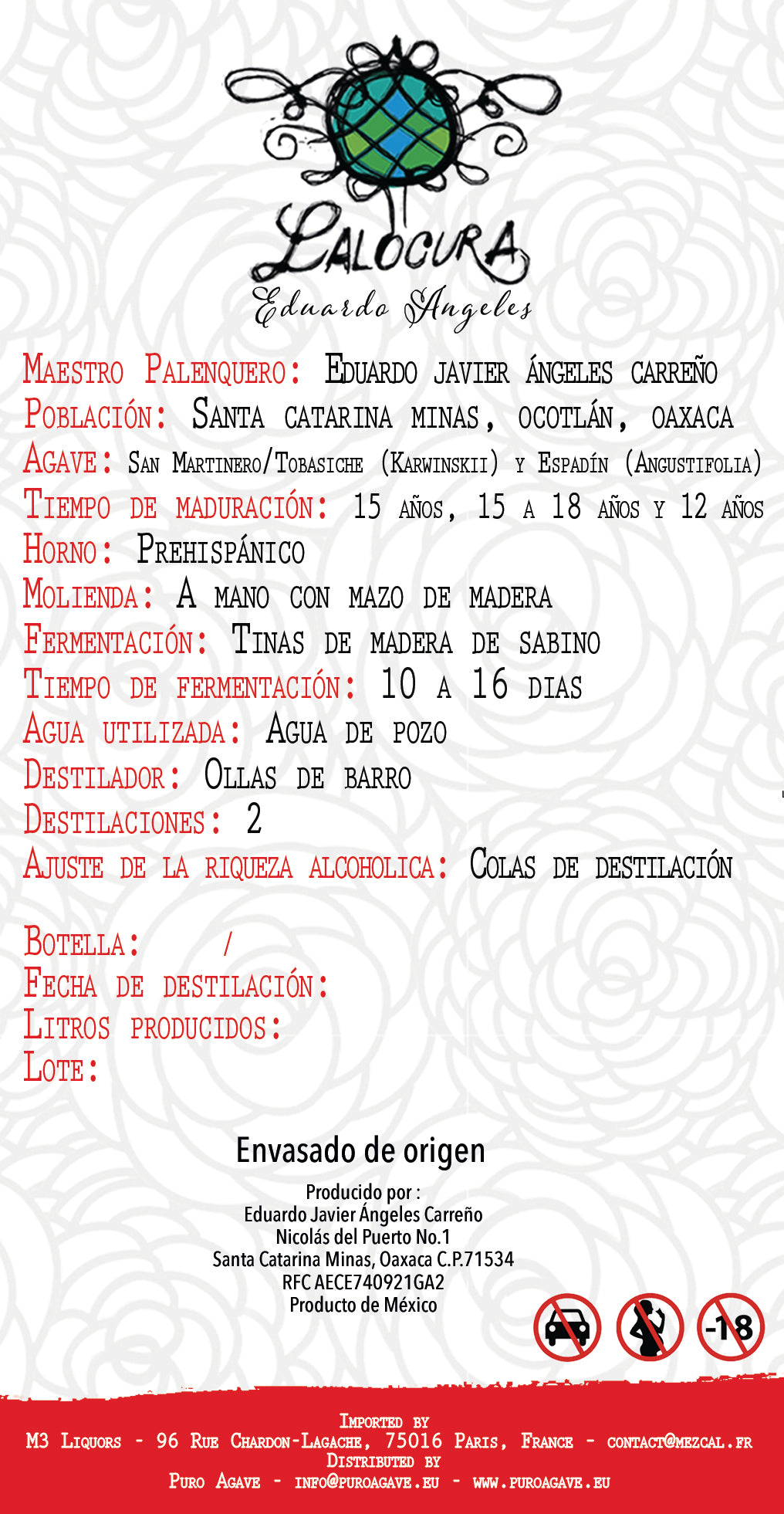 Kopen Mezcal Lalocura Barril Espadin Tobasiche